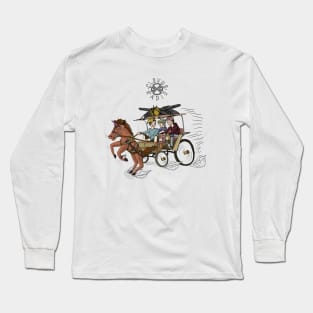 Horse carriage and radio Long Sleeve T-Shirt